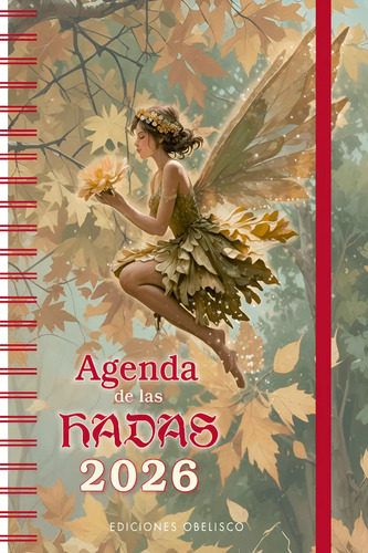 Agenda Espiral Obelisco Multicolor Hadas 2026 Multiculor