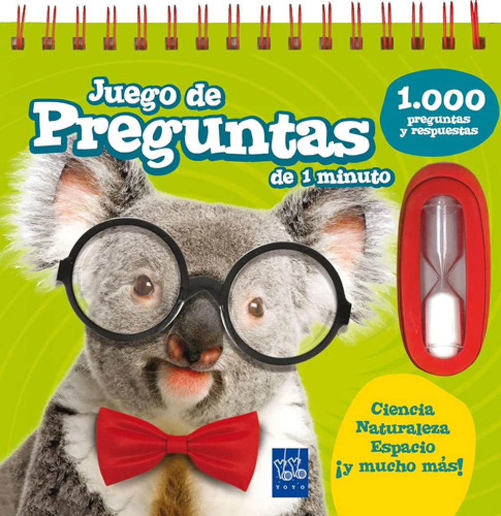 Libro Juego Preguntas 1 Minuto Trivia Infantil Familia