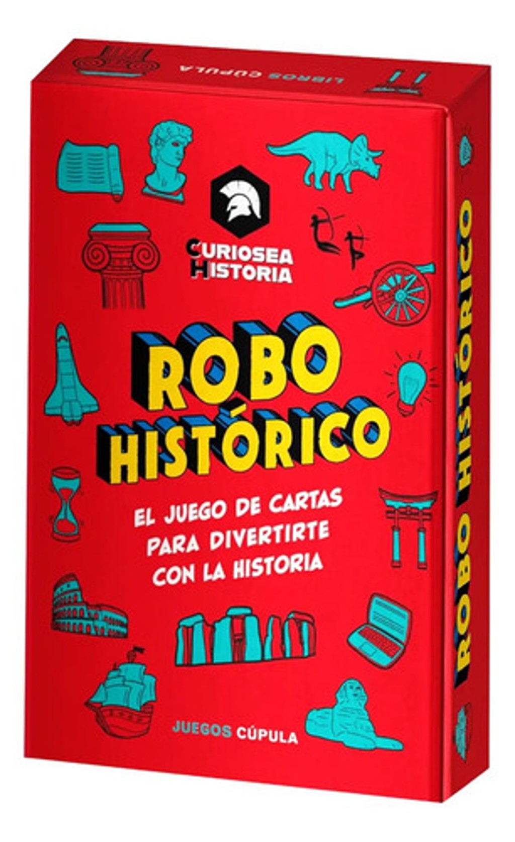 Juego Cartas Robo Histórico Curiosea Historia Trivia Box