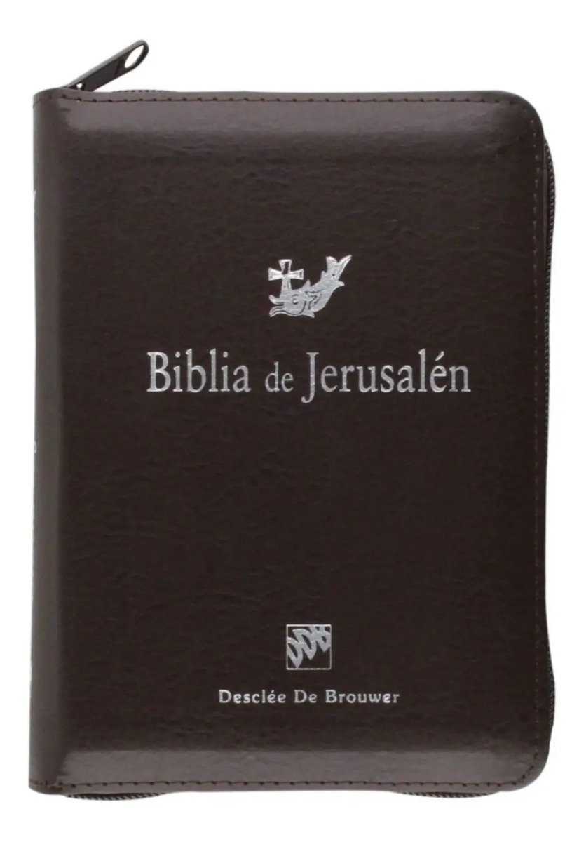 Biblia De Jerusalén Modelo Bolsillo Con Cierre. Desclee De B
