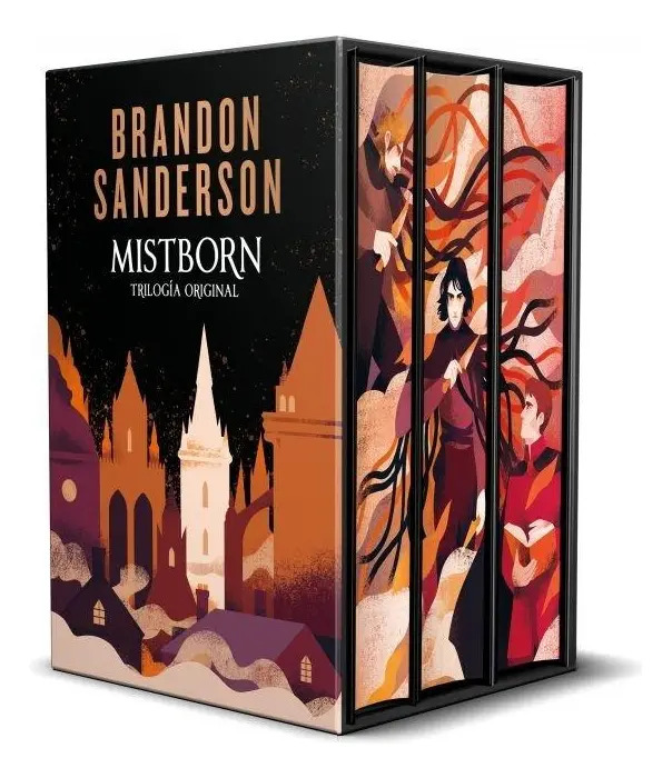 Libro Estuche Mistborn 1 2 y 3 Contiene Nacidos de la Bruma el Poz