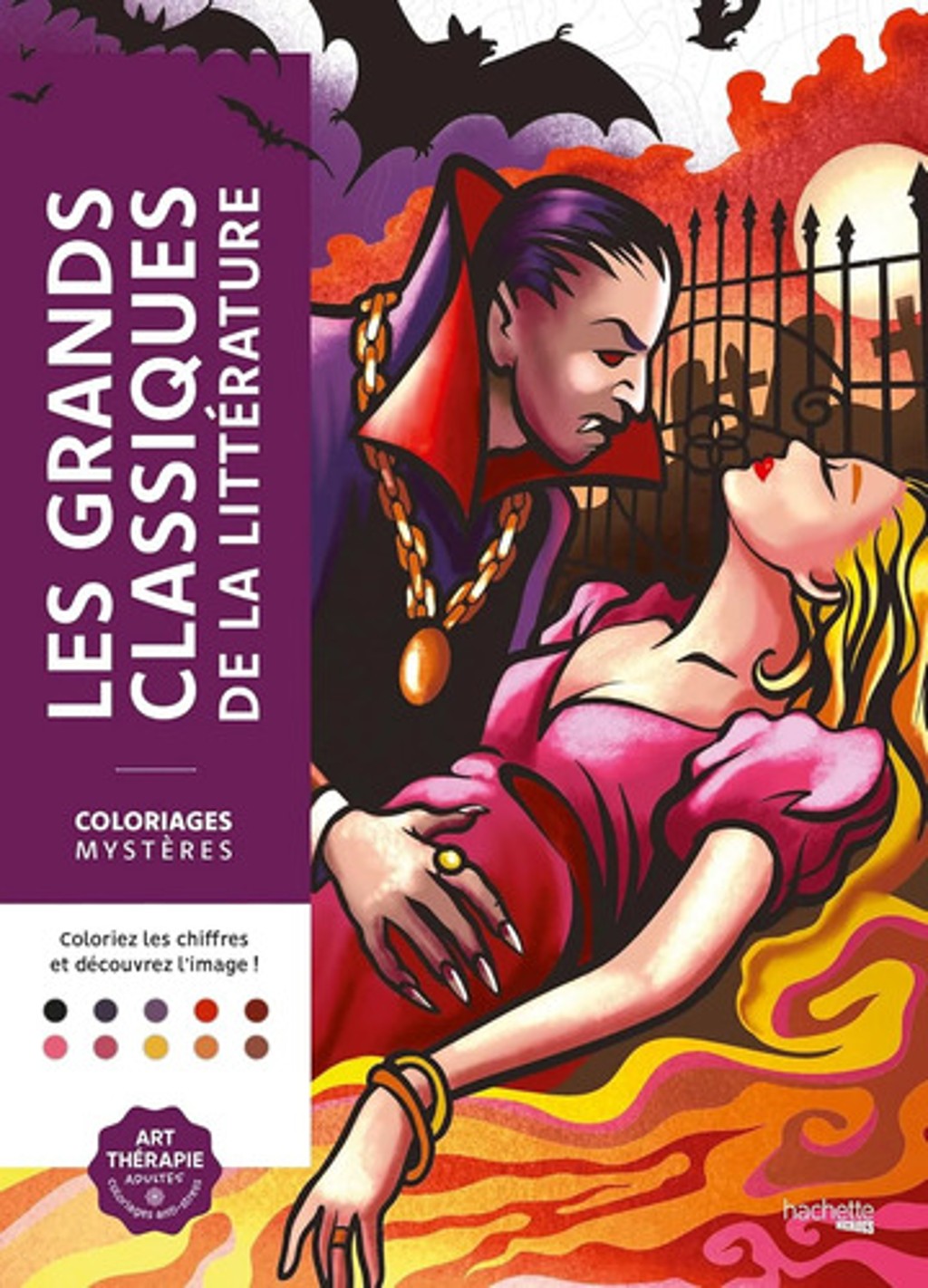 Clásicos De La Literatura Colorear Por Números Adultos