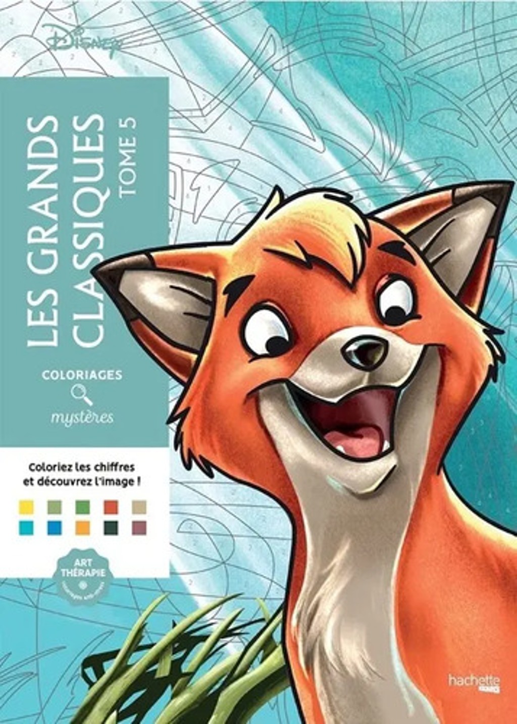 Disney Grandes Clásicos Tomo 5 Colorear Por Números