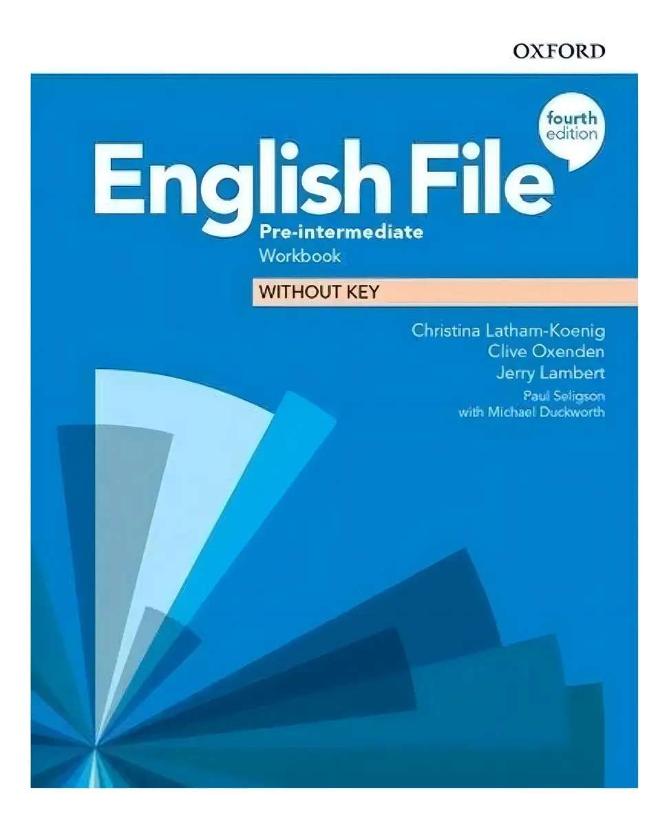 English File Pre Intermediate - Workbook - 4th Ed - Oxford