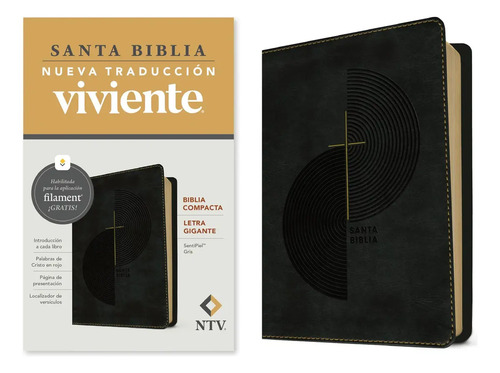 Biblia Ntv Letra Gigante Compacta Con Filament Español