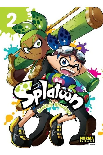 Splatoon 2 Libro Oficial  Guía Manga
