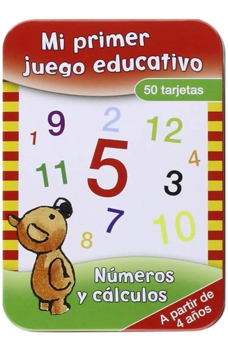 Números Y Cálculos (mi Primer Juego Educativo)(lata) Vv.aa