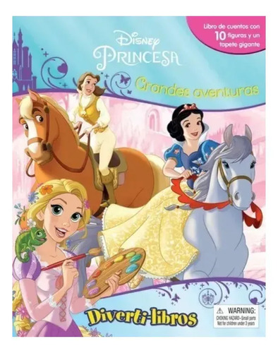 Princesas Grandes Aventuras Diverti-libros