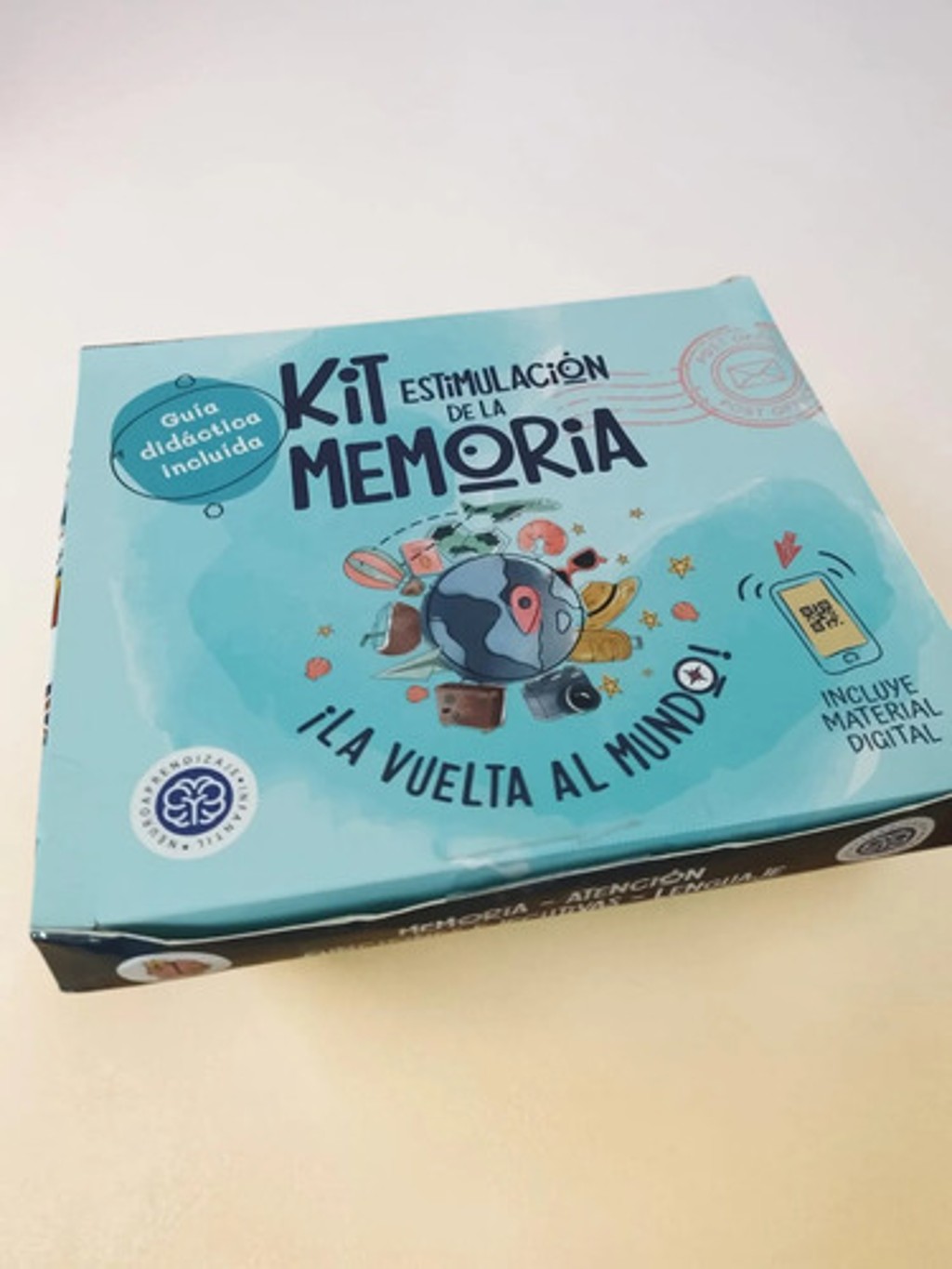 Libro Kit Memoria Cognitiva Vuelta Al Mundo Detalles