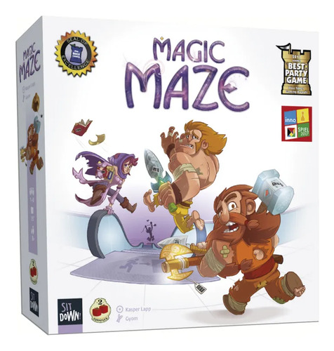 Magic Maze Juego De Mesa Familiar Cooperativo 1 A 8 Jugadore