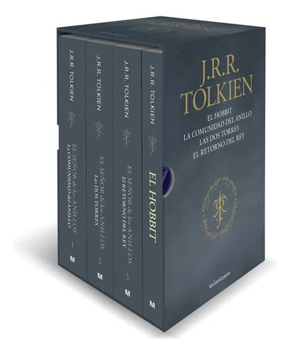 Estuche Tolkien (el Hobbit + El Señor De Los Anillos), De Tolkien, J. R. R.., Vol. 1. Editorial Minotauro, Tapa Blanda En Spa, 2024