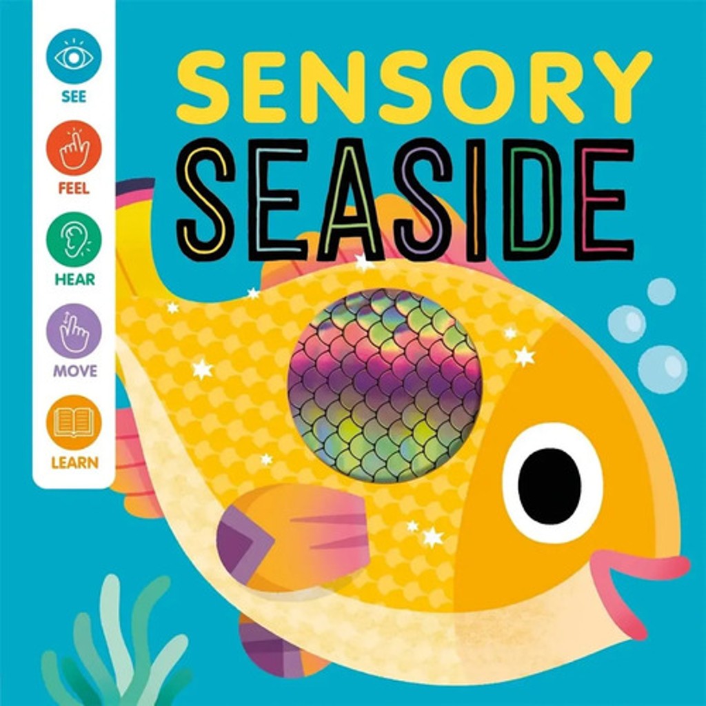 Libro Sensorial Para Bebé-mar Y Playa-toca Y Siente (ingles)