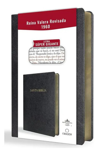 Libro Biblia Reina Valera Revisada 1960 01 Editorial Origen