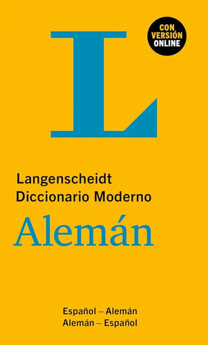 Langenscheidt Diccionario Alemán Español