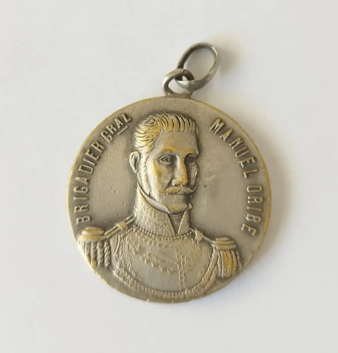 Medalla Plata Partido Nacional Oribe 1836 1936