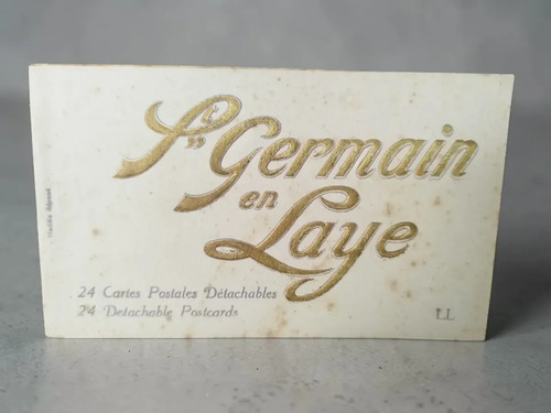 Antiguo Carnet 24 Postales St. Germain En Laye Ll Francia