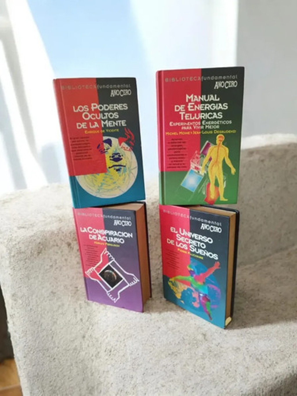Lote Energias Teluricas Sueños Conspiracion Acuario Libro