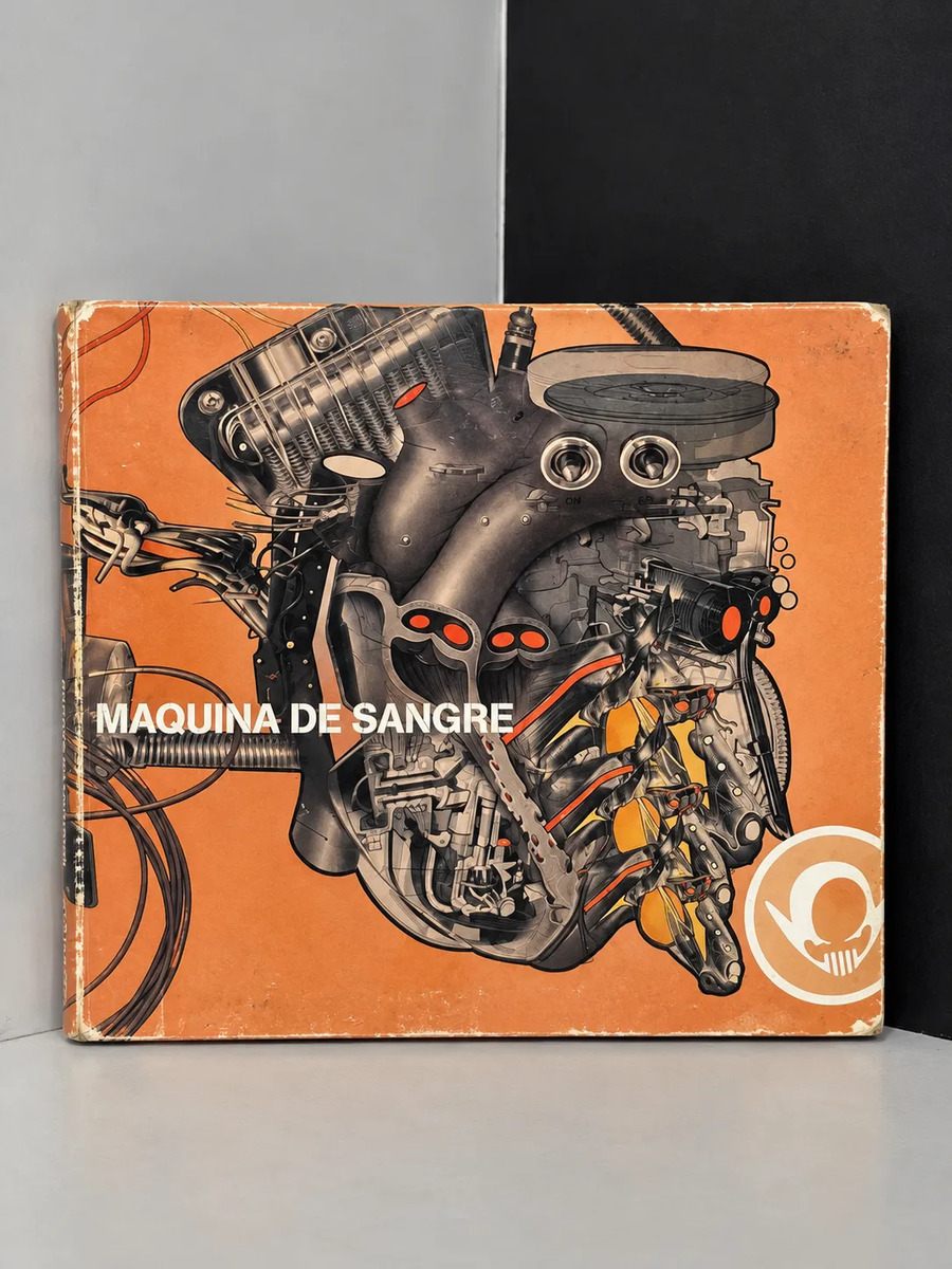 Los Piojos Máquina De Sangre Cd Digipak 2003 Original Stenci Estándar