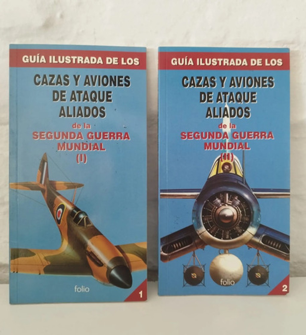 Libros Aviones Segunda Guerra Mundial Aliados Guia Ilustrada