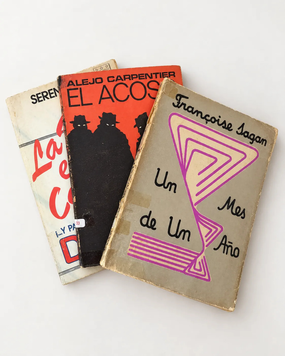 Lote Novelas Antiguas Sagan Carpentier Serena Gray Usadas Uy