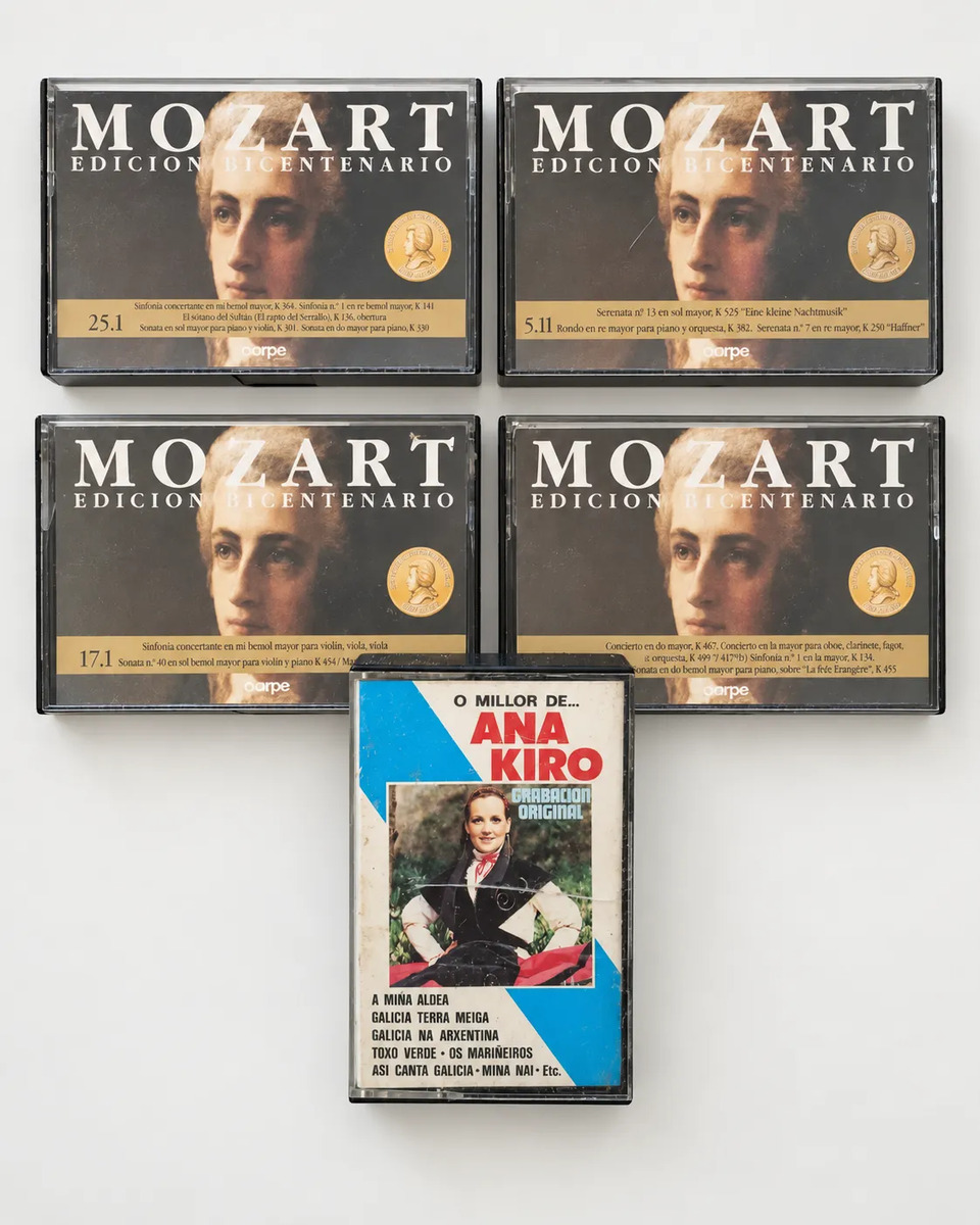 Lote 5 Cassettes Mozart Bicentenario Y Ana Kiro Colección Estándar
