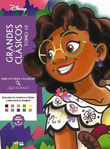 Disney Grandes Clásicos Tomo 10 Colorear Por Números