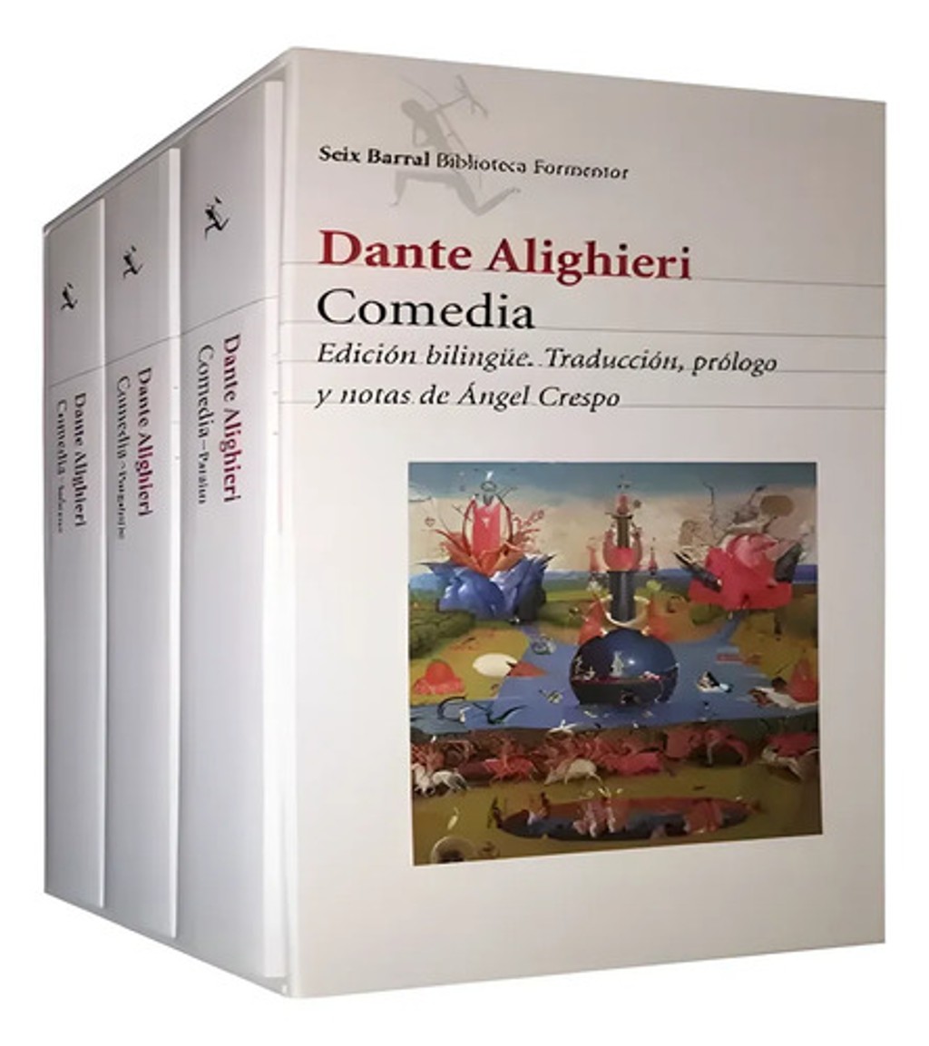 Divina Comedia Estuche 3 Tomos Dante Alighieri