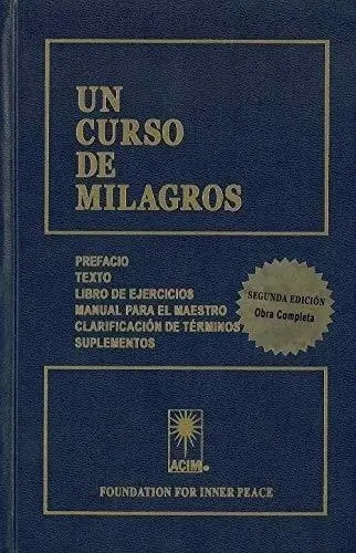 Libro Un Curso De Milagros  - Tapa Dura Mejor Precio