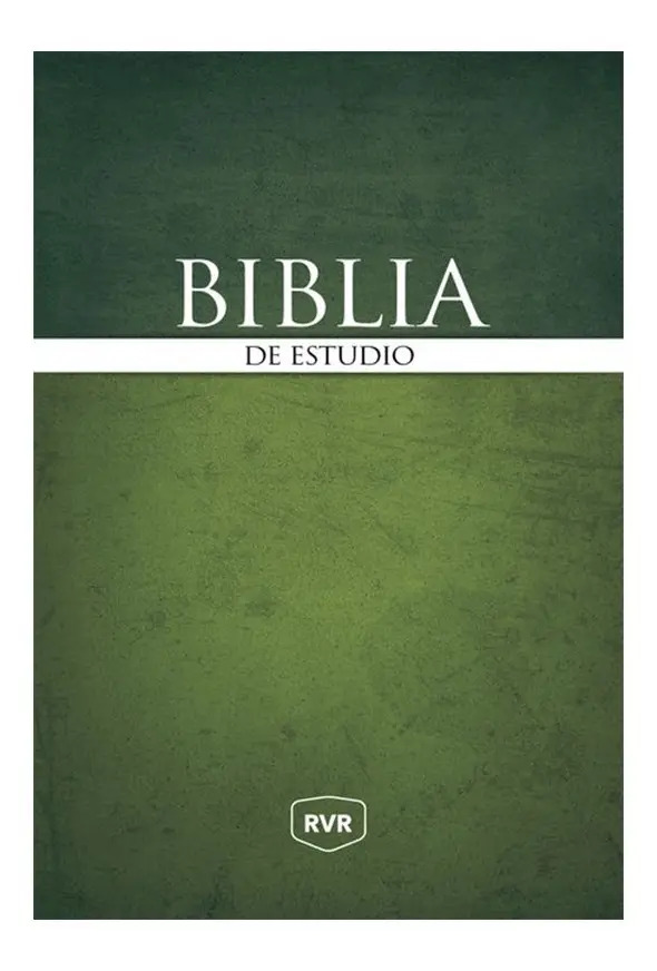 Santa Biblia De Estudio Reina Valera Revisada Rvr 