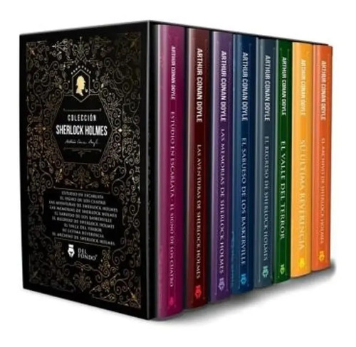 Sherlock Holmes Colección Completa - 8 Vols - Conan Doyle