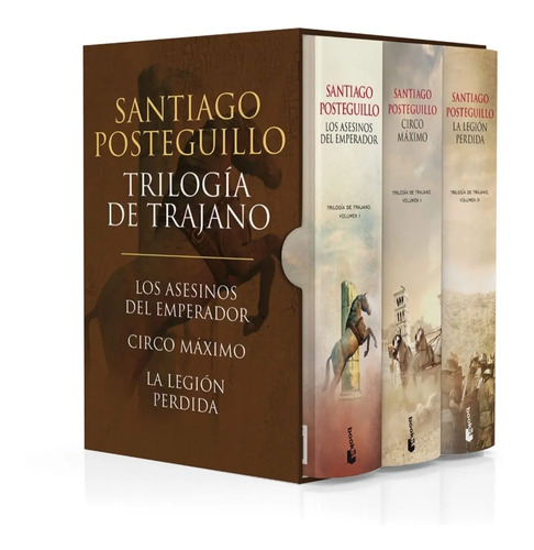 Libro Estuche Trilogia De Trajano - Santiago Posteguillo