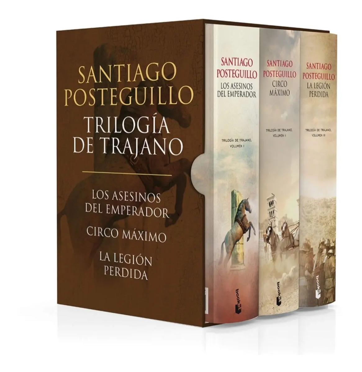Libro Estuche Trilogia De Trajano - Santiago Posteguillo