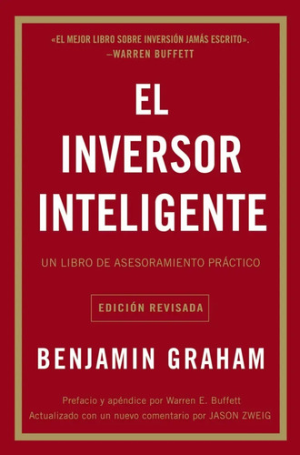  Libro El Inversor Inteligente. Benjamin G. -(con Detalles)