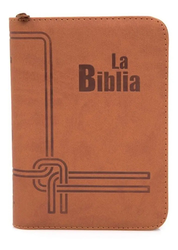  Biblia Manual Café Con Cierre Reina Valera  1960