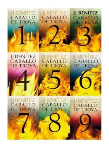 Libro - Saga Caballo De Troya Libro 1 Al 9 - Benitez Juan 