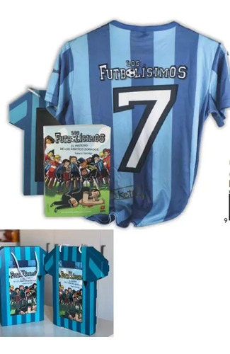 Libro - Pack Camiseta Futbolísimos + El Misterio De
