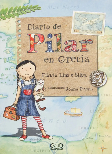 Libro - Diario De Pilar En Grecia - Flávia Lins E Silva