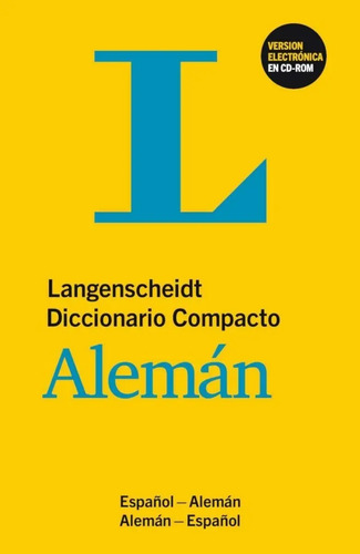 Libro - Diccionario Compacto Español/aleman+cd - Langenschei