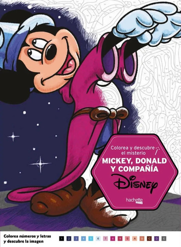 Libro - Colorea Y Descubre El Misterio Disney. Mickey, Donal
