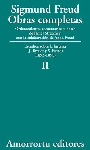 Libro - Estudios Sobre La Histeria 2 (1893-1895) - S. Freud