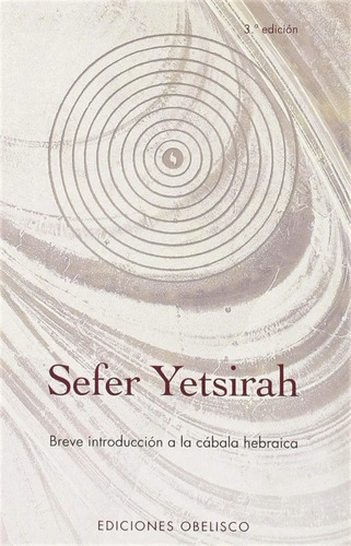 Libro - Sefer Yetsirah Breve Introducción A La Cábala Hebrai