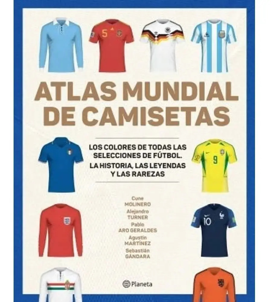 Libro - Atlas Mundial De Camisetas (edicion 2022)