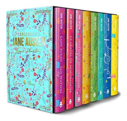 Libro - Obras Completas De Jane Austen - Estuche Con 8 Libro