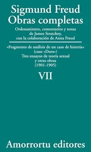 Libro - Obras Completas Vii - Sigmund Freud Tomo 7