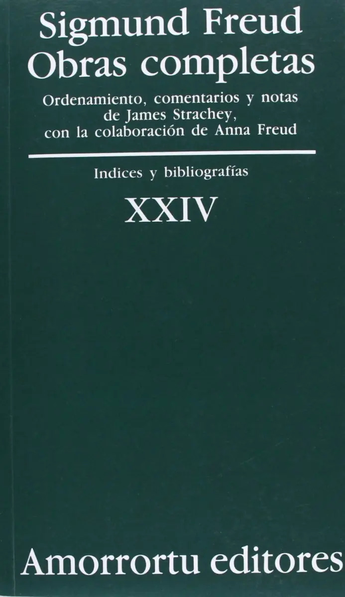Libro - Obras Completas Xxiv- Sigmund Freud 24 Psicologia