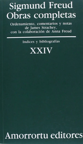Libro - Obras Completas Xxiv- Sigmund Freud 24 Psicologia