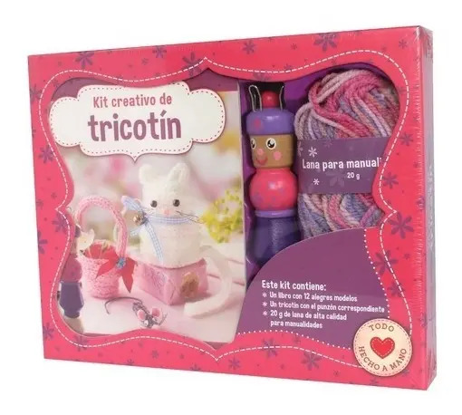 Libro - Kit Creativo (tricotín Ó Ganchillo)
