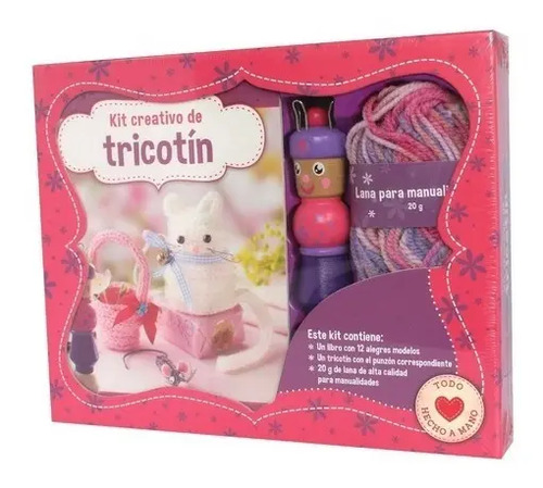 Libro - Kit Creativo (tricotín Ó Ganchillo)