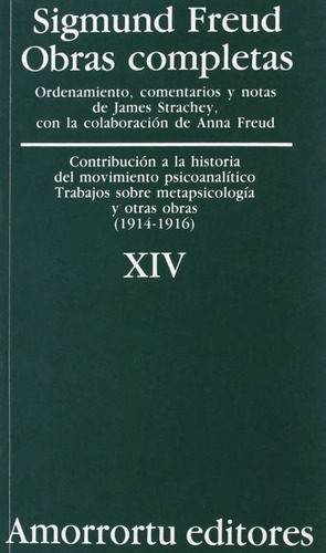 Libro - Obras Completas Xiv - Sigmund Freud