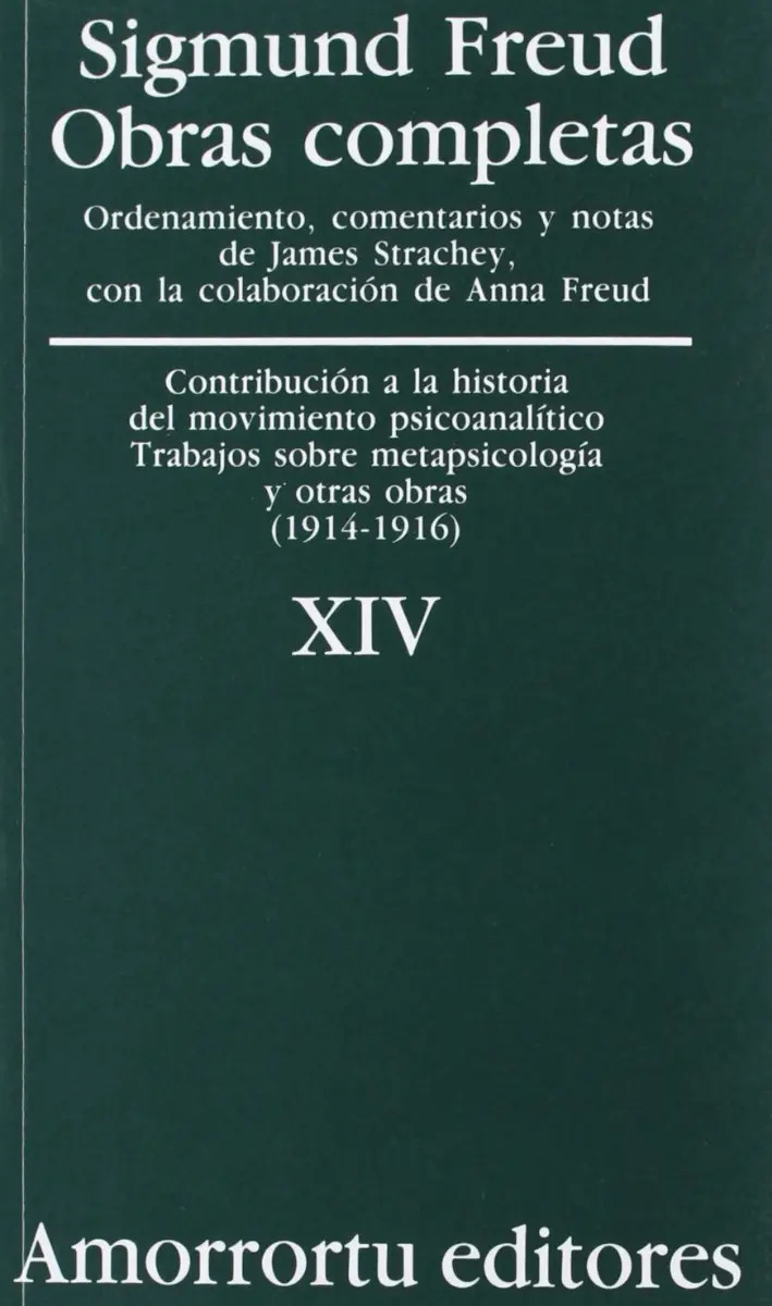 Libro - Obras Completas Xiv - Sigmund Freud